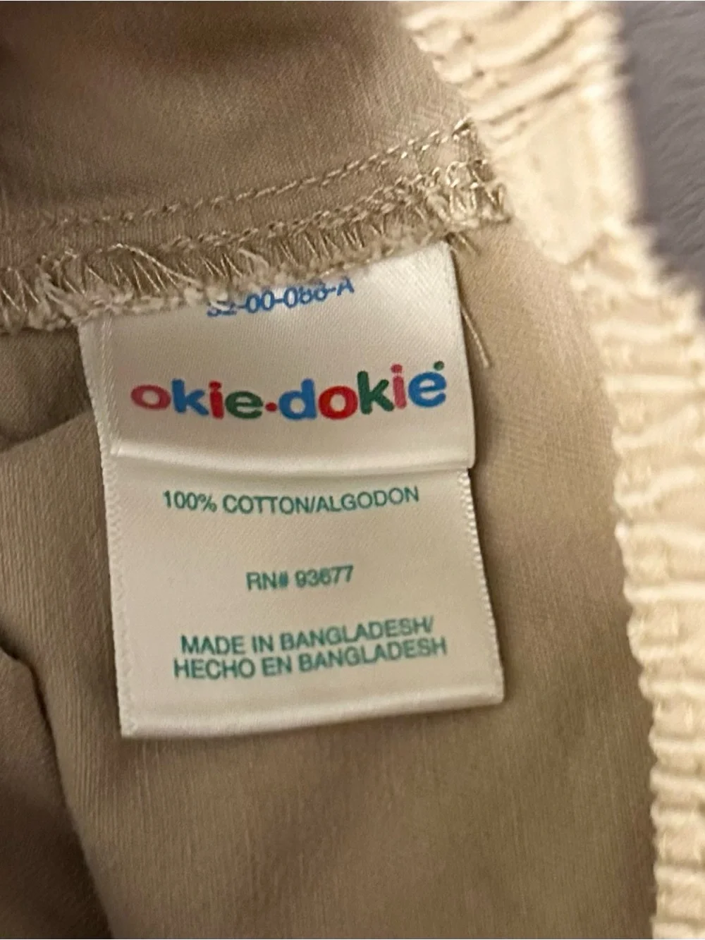 okie dokie Tan Cargo Shorts for Boys